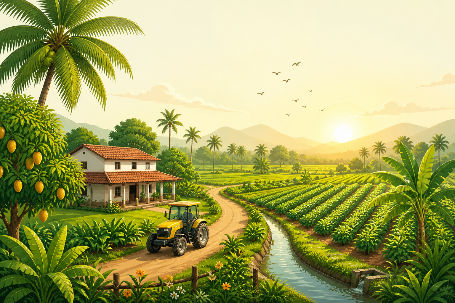 Dishan Farms fields